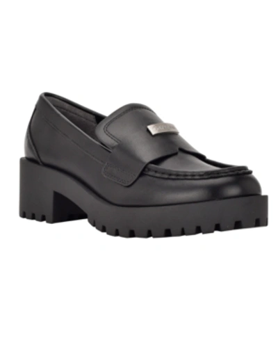 Calvin Klein Women s Marli Lug Sole Casual Loafers Women s Shoes