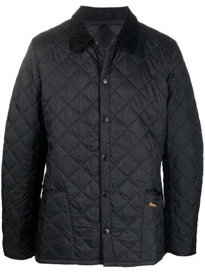 Shop Barbour Liddesdale Quilted Jacket In Black