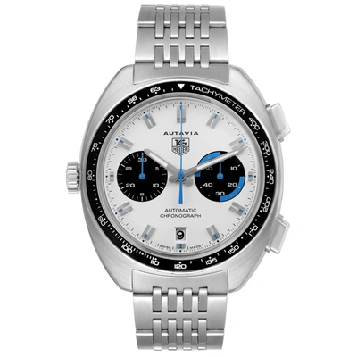 Shop Tag Heuer Autavia Automatic Chronograph Steel Mens Watch Cy2110 In Not Applicable