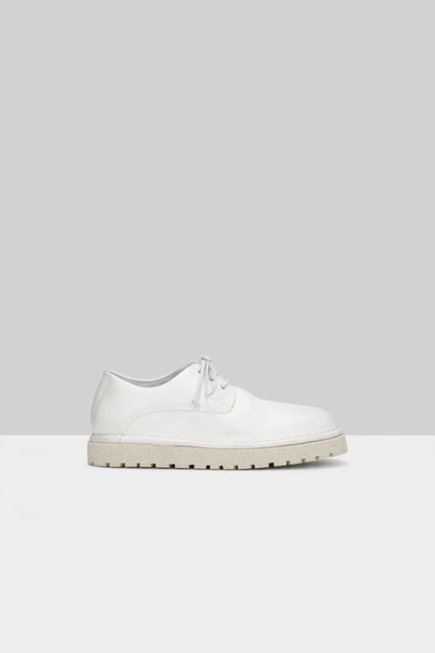 Shop Marsèll Pallottola Derby Shoes In White