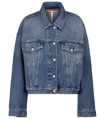 Shop Acne Studios Denim Jacket In Blue