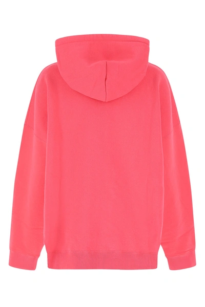 Shop Etro Fuchsia Cotton Oversize Sweatshirt  Pink  Donna S