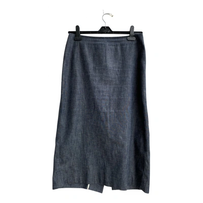 Pre-owned Sofie D'hoore Mid-length Skirt In Blue
