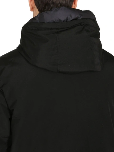 Shop Woolrich "arctic Parka" Down Jacket In Black