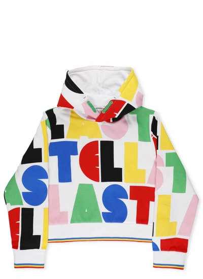 Shop Stella Mccartney Hoodie Bold Stella In Multicolor