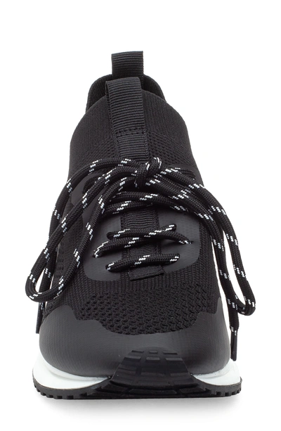 Shop Jslides Urban Sport By  Opal Sneaker In Black Knit 2