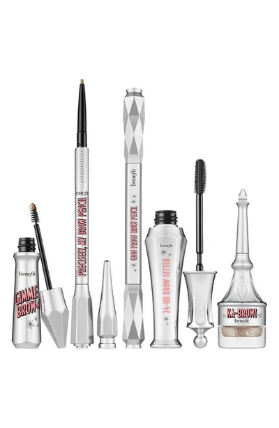 Shop Benefit Cosmetics Benefit Magnificent Brow Show Full Size Set In 02 Warm Golden Blonde