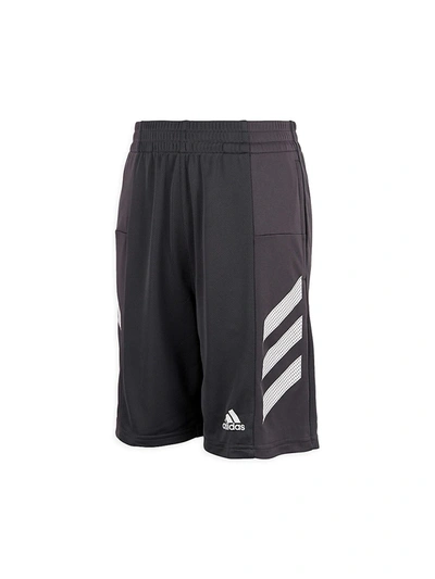 Shop Adidas Originals Boy's Pro Sport Shorts In Grey