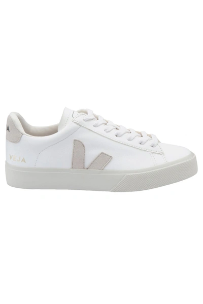 Veja Campo Bicolor Leather Low-top Sneakers In Animal Print