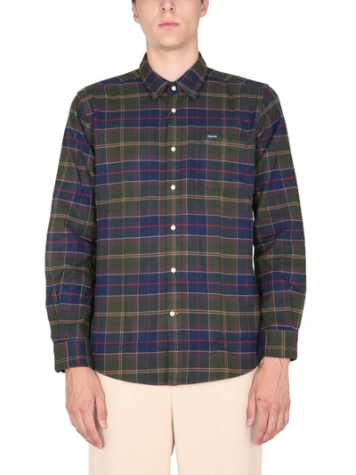 Shop Barbour "kyeloch" Shirt In Brown