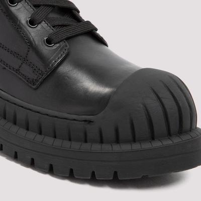 Shop Acne Studios Leather Boots Shoes In Black