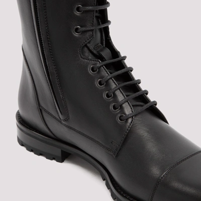 Shop Manolo Blahnik Lugata Boots Shoes In Black