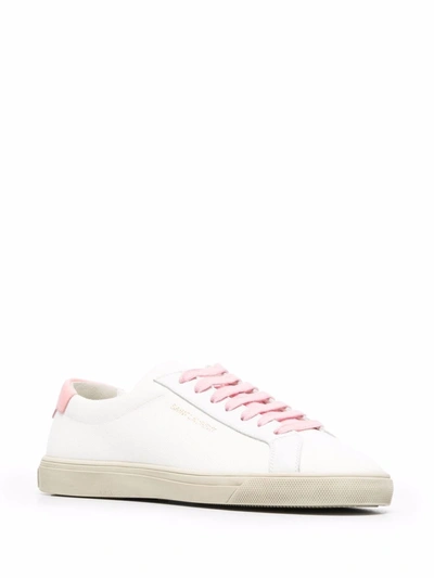 Shop Saint Laurent Sneakers White