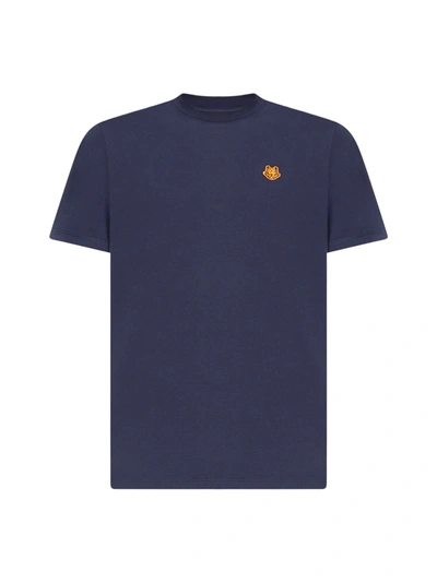 Shop Kenzo T-shirt In Bleu Marine