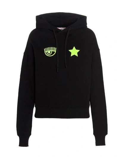 Shop Chiara Ferragni Sweatshirt In Black