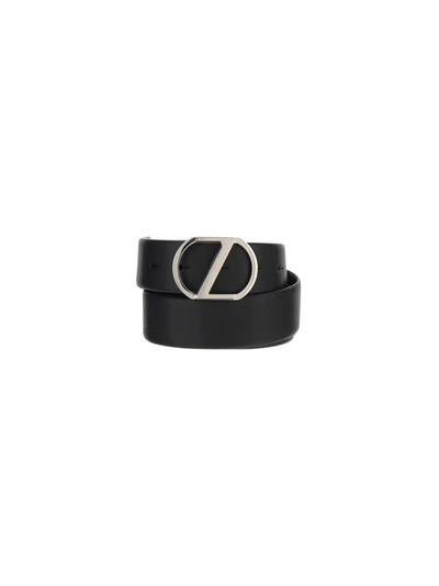 Shop Z Zegna Ermenegildo Zegna Belt In Nero Unito