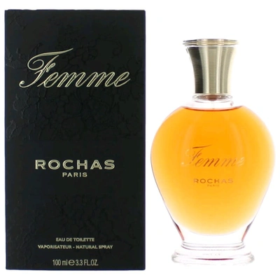 Shop Rochas Ladies Femme Edt Spray 3.3 oz Fragrances 3386460078542 In N/a