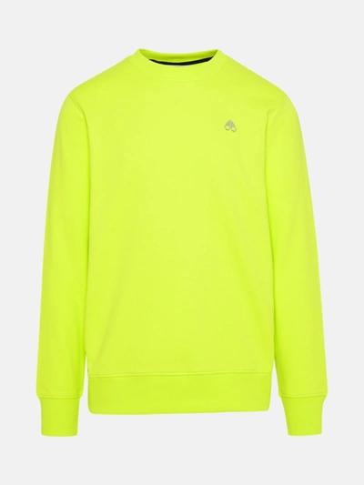 Shop Moose Knuckles Green Cotton Leland Sweatshirt