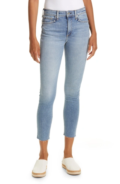 RAG & BONE RAG & BONE HIGH WAIST ANKLE SKINNY JEANS 