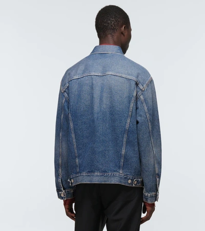 Shop Acne Studios Denim Jacket In Blue