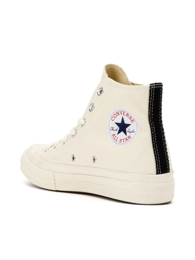 Shop Comme Des Garçons Play `chuck Taylor 70s All Star` Sneakers In White