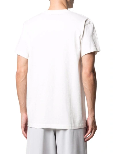 Shop Ambush T-shirt With Print In Nude & Neutrals