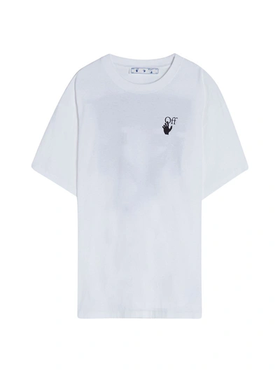 Shop Off-white Degrade Arrows Motif T-shirt In White
