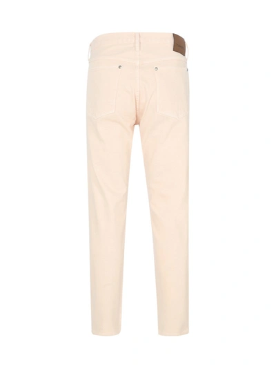 Shop Tom Ford Mid-rise Straight-leg Jeans In Nude & Neutrals