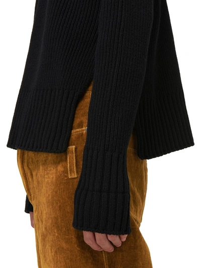 Shop Jacquemus "la Maille Baja" Sweater In Black