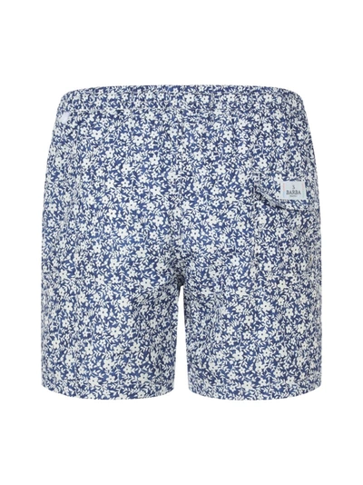 Shop Barba Swimwear Shorts In Blue