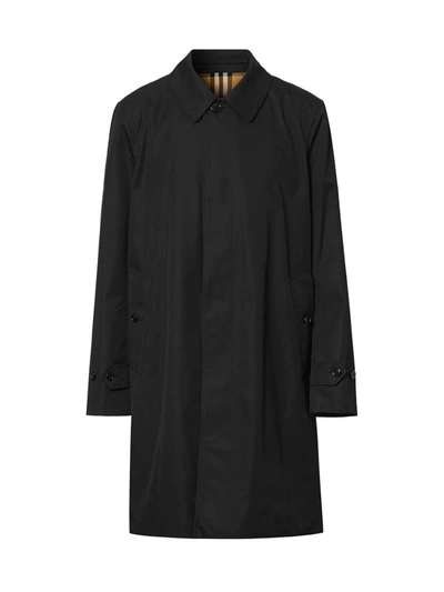 Shop Burberry Car Coat In Black