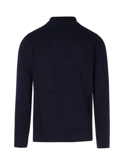 Shop Dondup Turtleneck In Blue