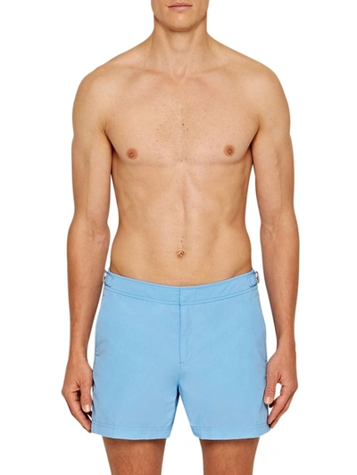 Shop Orlebar Brown Swim Shorts In Blue