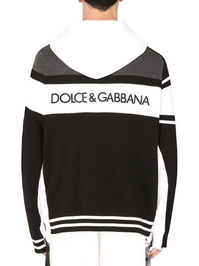 Shop Dolce & Gabbana Hoodie Sweatshirt In Multicolour