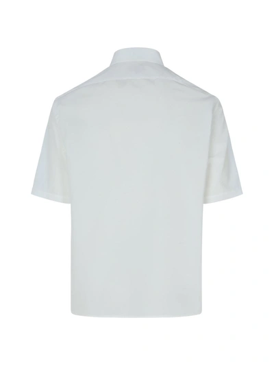 Shop Fendi Pocket Shirt In White