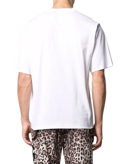 Shop Dolce & Gabbana Dg T-shirt With Print In White