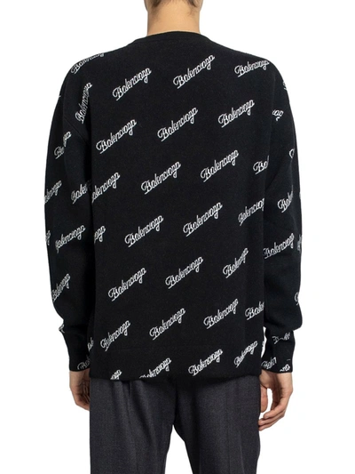 Shop Balenciaga Turtleneck Sweater In Black