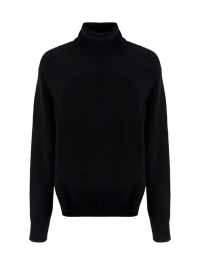 Shop Chloé Turtleneck Sweater In Black