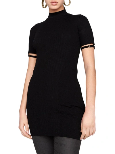 Shop Jacquemus Mini Knit Dress. In Black