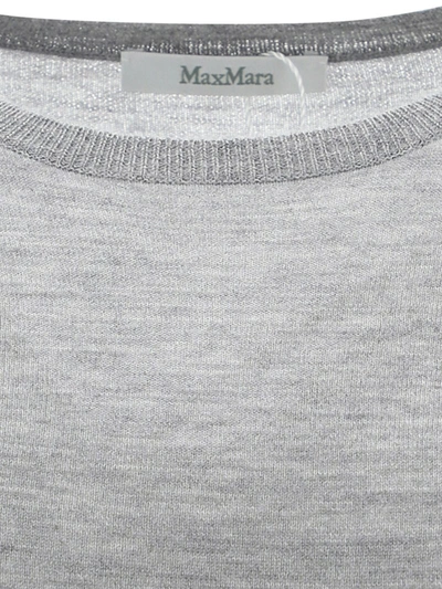 Shop Max Mara "marmo" Sweater In Grey