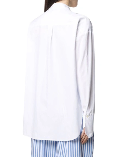 Shop Jejia Blouse With Bow In White