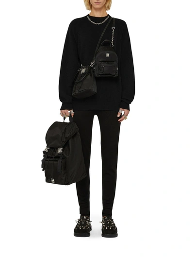 Shop Givenchy Leggings In 4g Jacquard In Black