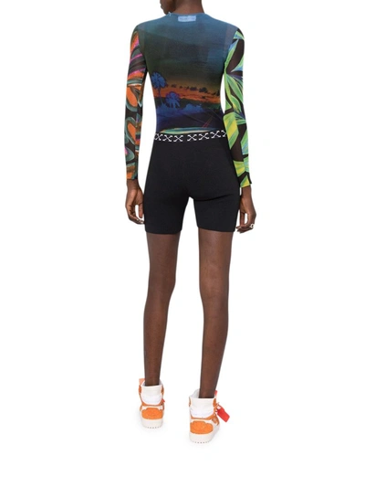 Shop Off-white Bold Shorts In Black