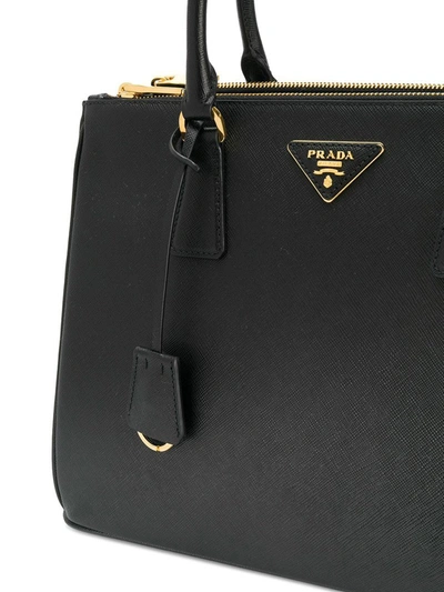 Shop Prada Galleria Tote Bag In Black