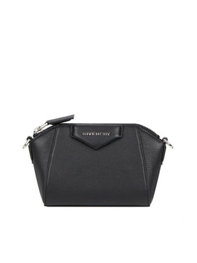 Shop Givenchy Antigona Nano Bag In Black