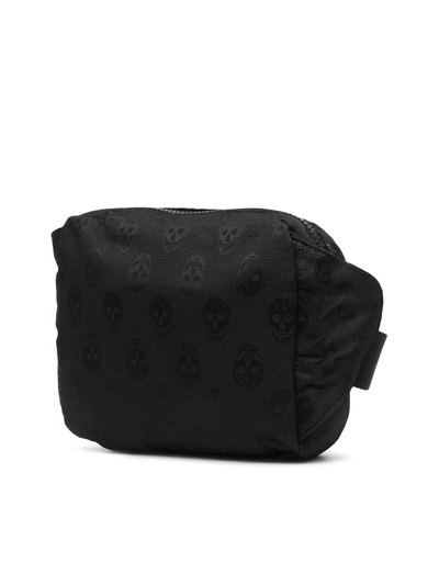 Shop Alexander Mcqueen Logo-print Belt Bag In Black