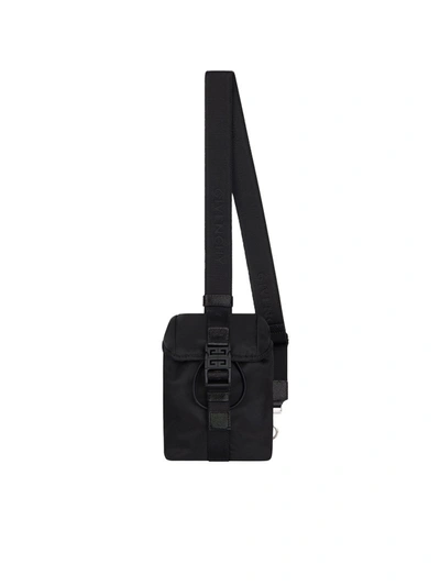 Shop Givenchy Mini 4g Light Backpack In Nylon In Black