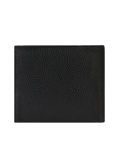 Shop Givenchy Wallet In Grained Leather In Black