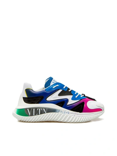 Shop Valentino "wade Runner" Sneakers In White