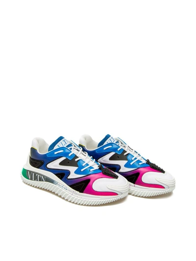 Shop Valentino "wade Runner" Sneakers In White